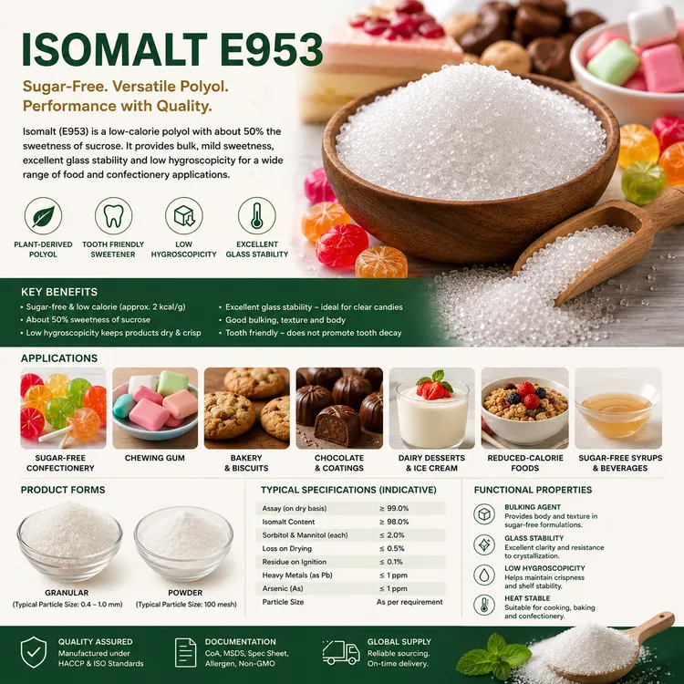 Isomalt food additive food additive ingredient illustration