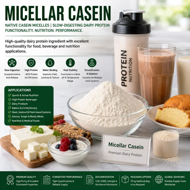 Micellar Casein food additive food additive ingredient illustration