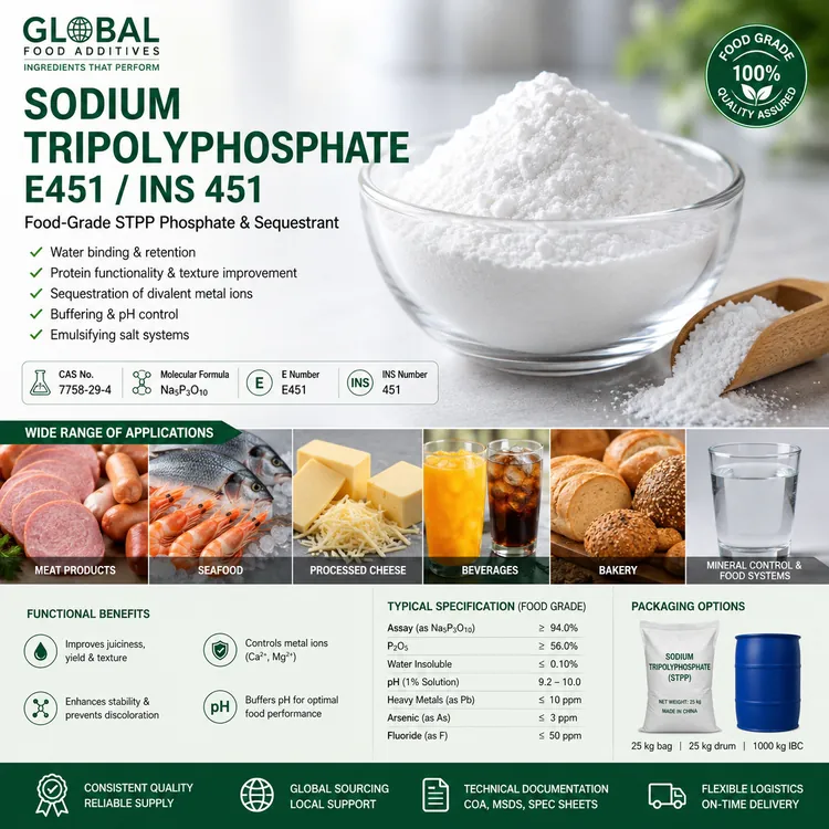 Sodium Tripolyphosphate food additive food additive ingredient illustration